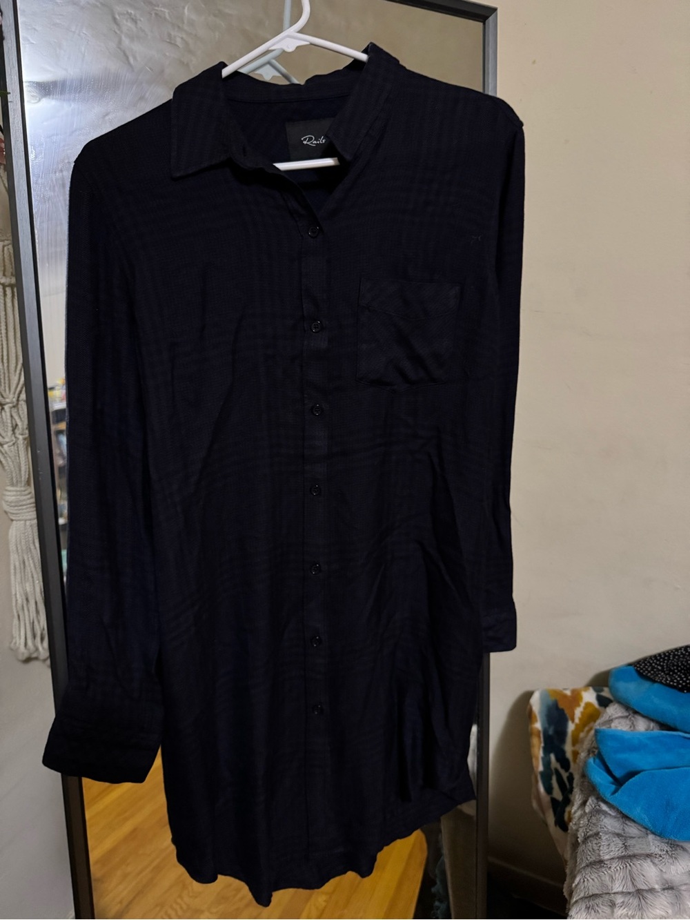 Rails Bianca Shirt Dress Mini Dress Button-Up